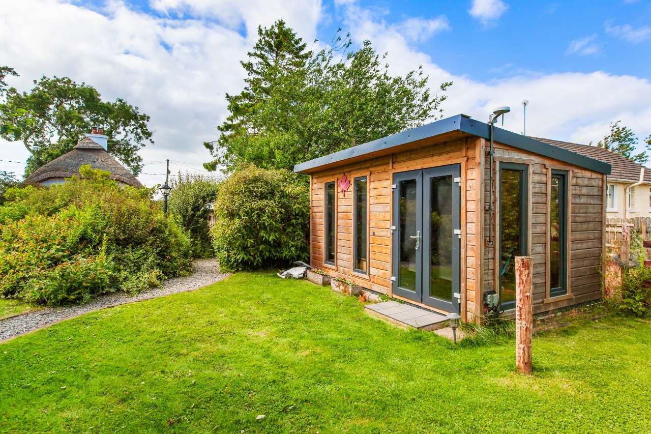 Insulated timber garden studio